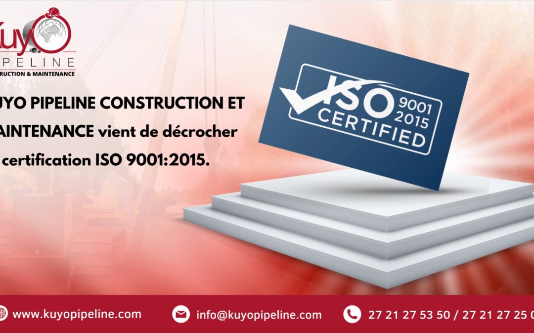 Ça y est…Nous sommes certifiés ISO 9001 : 2015